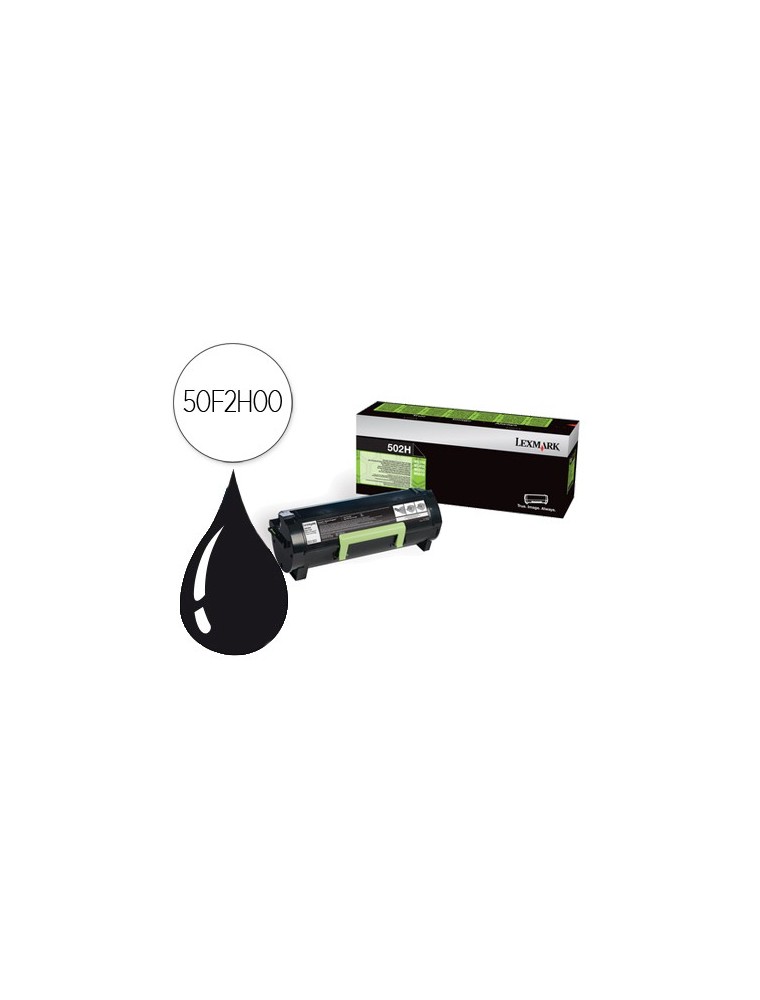 LEXMARK TONER LASER NEGRO 5.000 PAGINAS RETORNABLE PARA MS 310D 310DN 410D 410DN 510DN 610DE 610DN 610DTE