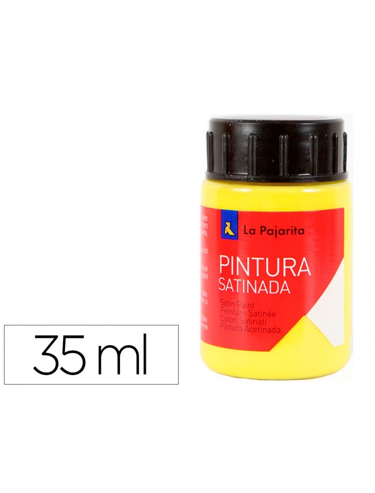 Pintura latex la pajarita amarillo limon 35 ml