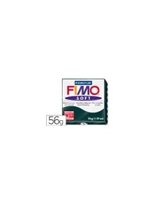 Pasta staedtler fimo soft 57 gr color negro