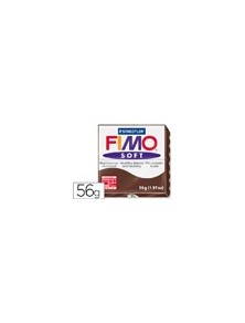 Pasta staedtler fimo soft 57 gr color chocolate