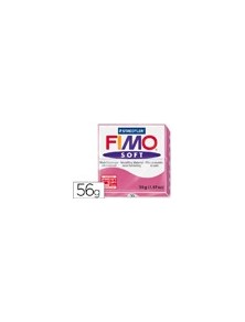 Pasta staedtler fimo soft 57 gr color frambuesa