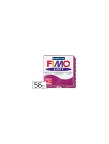 Pasta staedtler fimo soft 57 gr color purpura