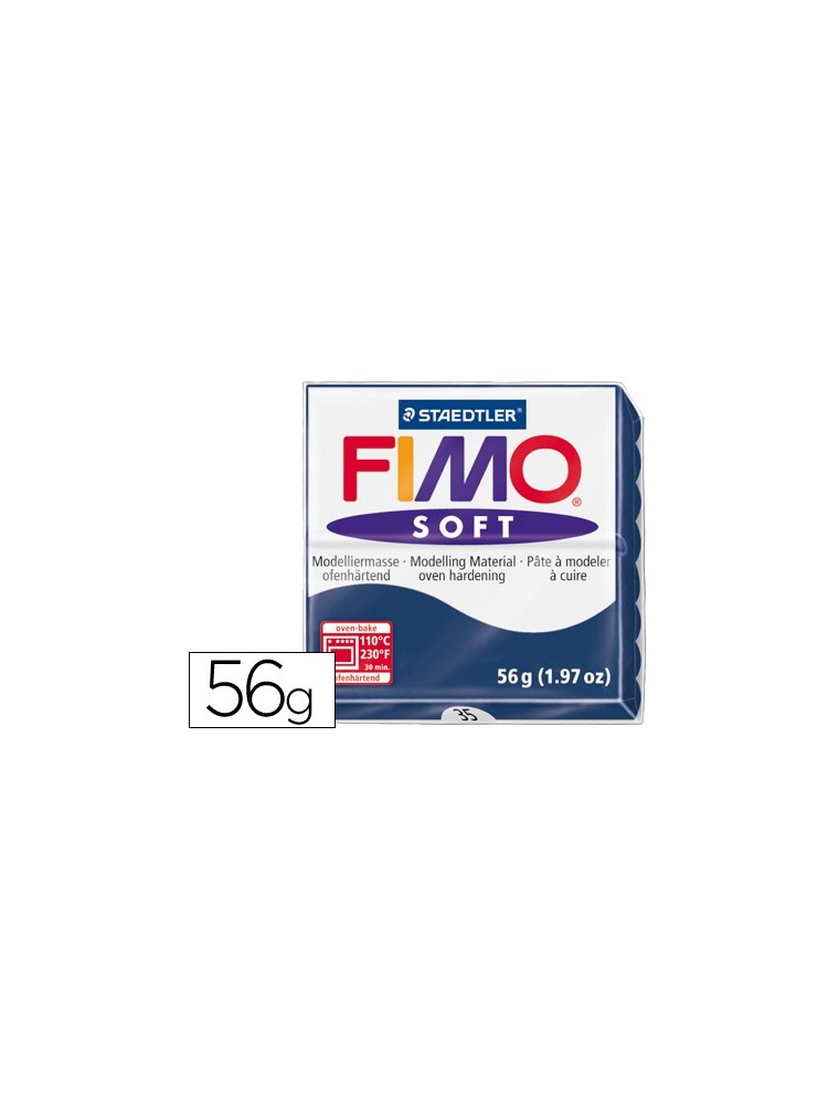 Pasta staedtler fimo soft 57 gr color azul windsor