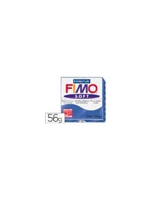 Pasta staedtler fimo soft 57 gr color azul brillante