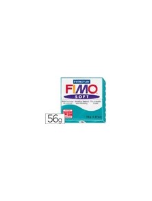 Pasta staedtler fimo soft 57 gr color verde menta