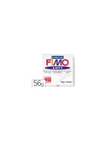 Pasta staedtler fimo soft 57 gr color blanco