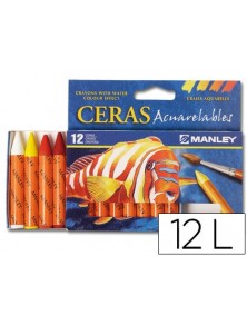 Llapis de cera aquarel·lables