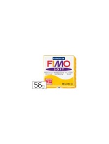 Pasta staedtler fimo soft 57 gr color amarillo