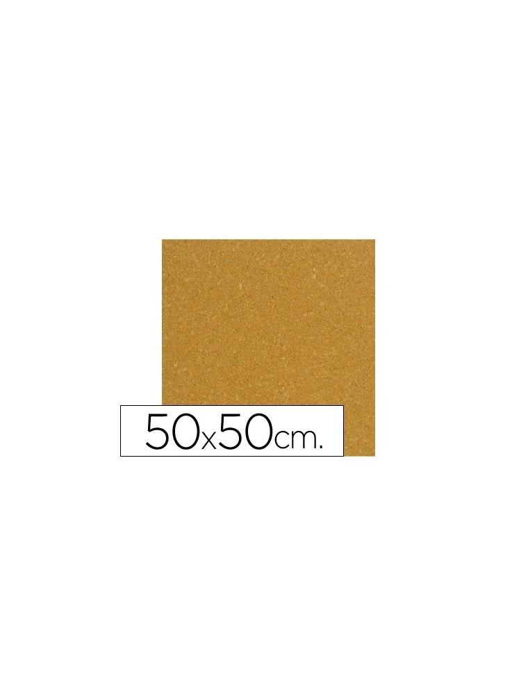 Corcho 50x50 cm grosor 4 mm unidad