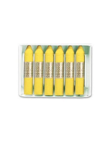 MANLEY CERAS 60MM (47) ESTUCHE DE 12 VERDE AMARILLO CLARO