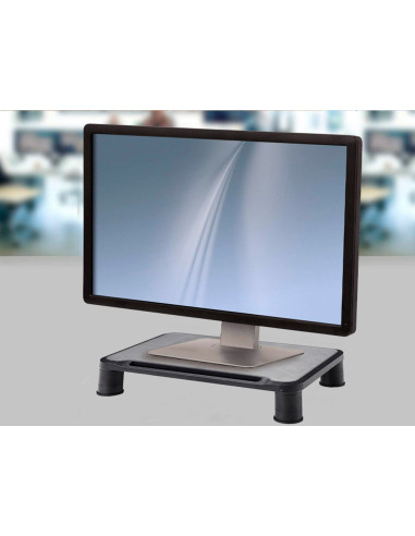 Soporte q-connect para monitor ajustable en altura 380x240x112 mm