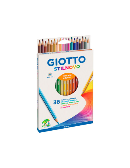 Lapices de colores giotto stilnovo caja de 36 colores surtidos