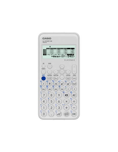 CASIO CALCULADORA CIENTIFICA NEGRO/BLANCO 15 Y 10+2 DÍGITOS 576 FUNCIONES FX-570SPCW