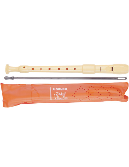 HOHNER FLAUTA PLASTICO FUNDA NARANJA