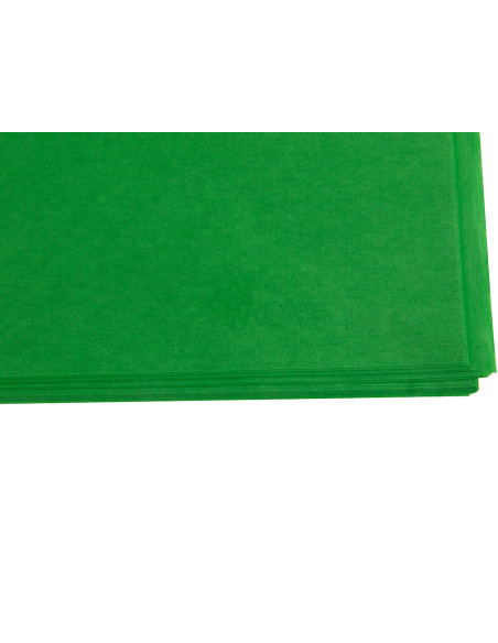 Papel seda liderpapel verde medio 52x76 cm 18 gr paquete de 25 hojas