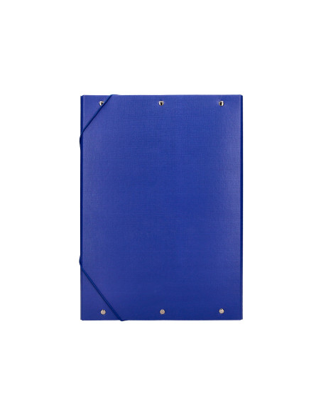 Carpeta proyectos liderpapel folio lomo 70mm carton forradoazul