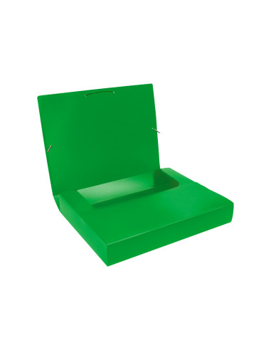 Carpeta liderpapel portadocumentos 36903 polipropileno dina4 verde lomo 50 mm