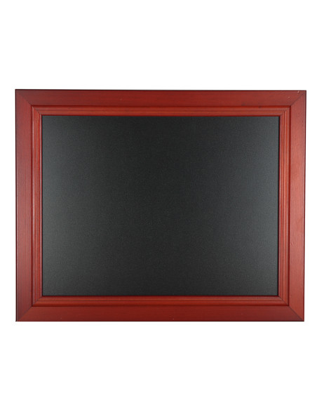 Pizarra negra liderpapel mural de madera con superficie para rotuladores tipo tiza 40x50cm