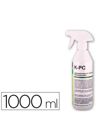 Limpiador spray bactericida botella de 1000 ml