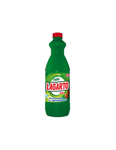 Lejia con detergente lagarto pino botella de 1,5 l