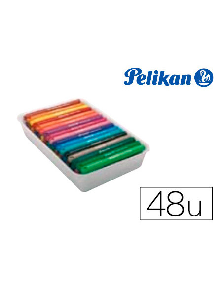 Rotulador pelikan colorado pen maxi caja de 48 colores