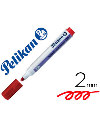 Rotulador pelikan pizarra blanca whiteboard marker 409 rojo