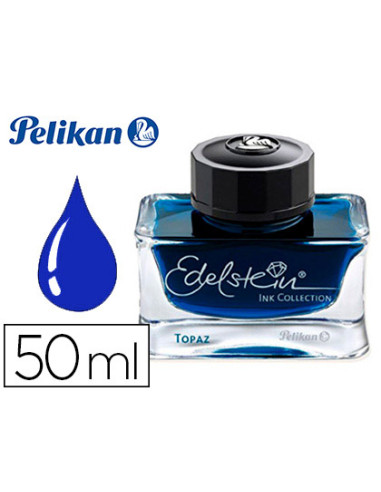 Tinta estilografica pelikan edelstein topaz bote 50 ml