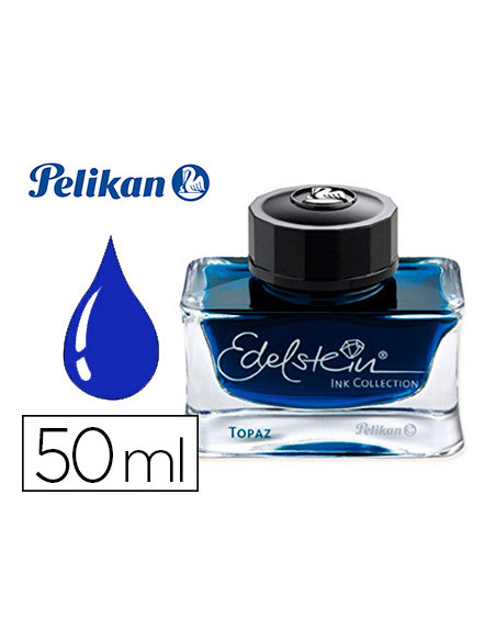 Tinta estilografica pelikan edelstein topaz bote 50 ml