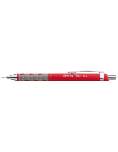 Portaminas rotring tikky 0,5 mm rojo