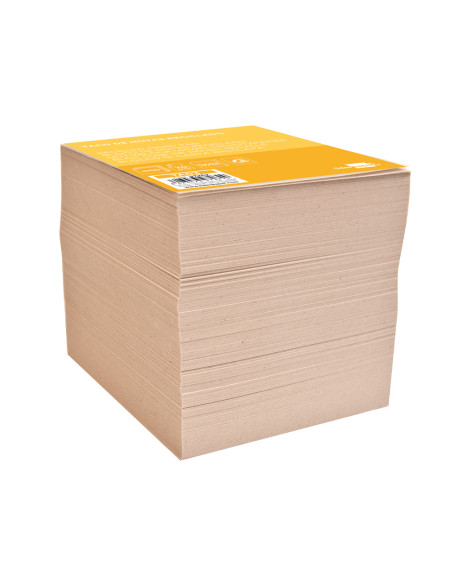 Taco papel liderpapel sin encolar 92x102 mm reciclado 70 gr