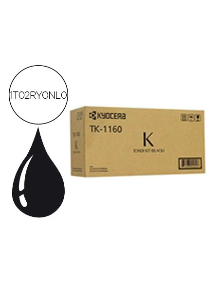 KYOCERA TONER NEGRO ECOSYS P2040DN/P2040DW - TK-1160