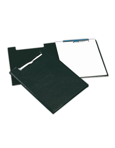 Carpeta saro plastico con pinza cuarto color negro