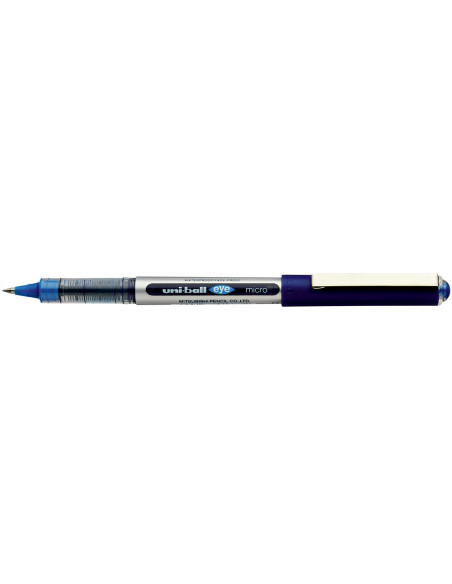 UNIBALL ROLLERBALL EYE MICRO UB-150 AZUL CAJA 12 UD