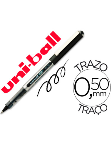 UNIBALL ROLLERBALL EYE MICRO UB-150 NEGRO CAJA 12 UD