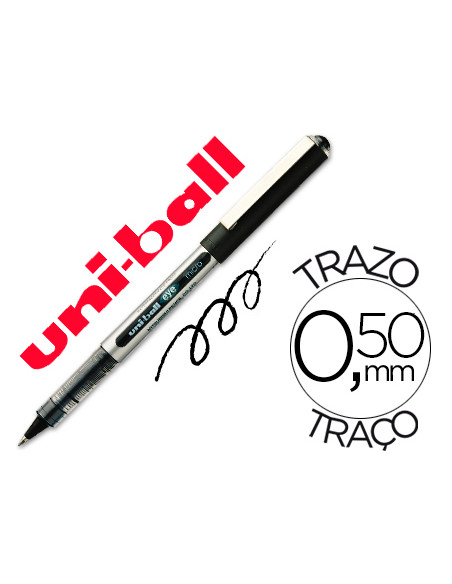 UNIBALL ROLLERBALL EYE MICRO UB-150 NEGRO CAJA 12 UD