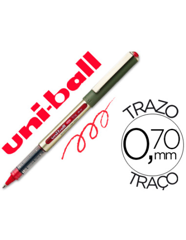 UNIBALL ROLLERBALL EYE FINE UB-157 ROJO CAJA 12 UD