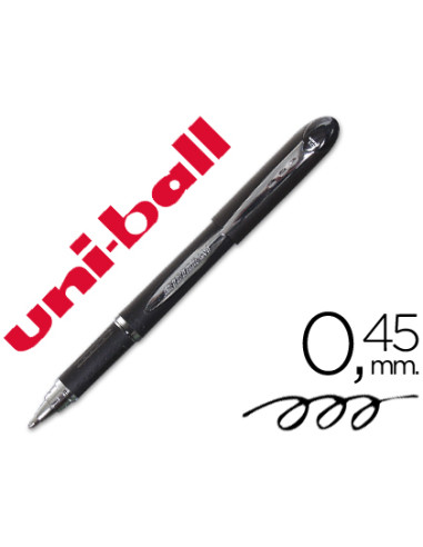 UNIBALL ROLLERBALL JETSTREAM SX-210 NEGRO CAJA 12 UD