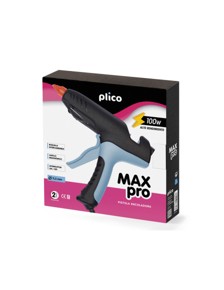 Pistola termofusible plico max pro 100w