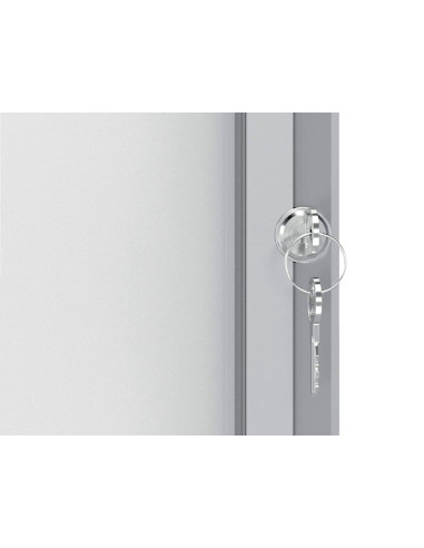 Vitrina de anuncios nobo premium plus magnetica de exterior 9 x din a4 1000x752x45 mm