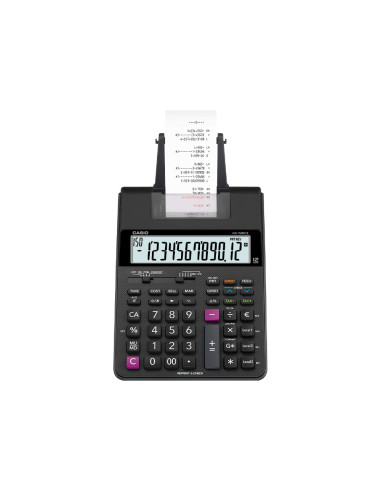 CASIO CALCULADORA DE OFICINA CON IMPRESORA NEGRO HR-150RCE