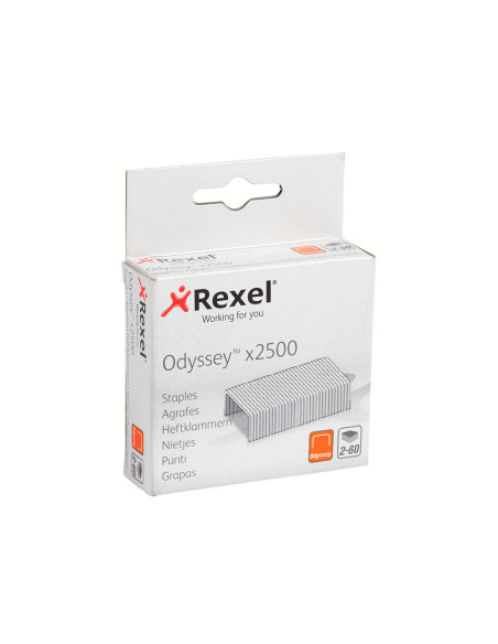 REXEL GRAPAS ODYSSEY GALVANIZADAS -CAJA DE 2500-