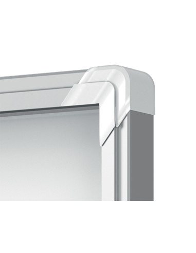 Vitrina de anuncios nobo premium plus magnetica con puerta corredera 12 x din a4 997x972x54 mm