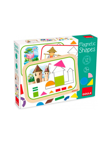 Juego goula didactico magnetic shapes