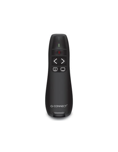 Puntero laser q-connect para presentaciones 5 botones alcance 20 mt receptor usb