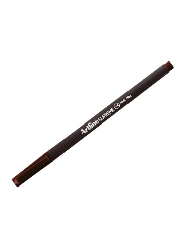 Rotulador artline supreme epfs200 fine liner punta de fibra marron oscuro 0,4 mm