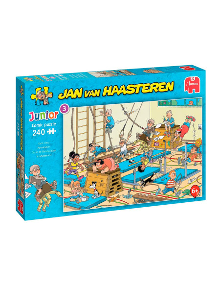 Puzle jumbo jan van haasteren clase de gym 240 piezas piezas