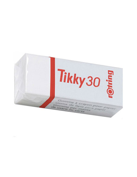 Goma rotring tikky 30 blanca