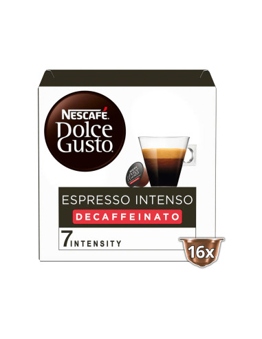 Cafe dolce gusto espresso intenso descafeinado intensidad 7 monodosis caja de 16 unidades