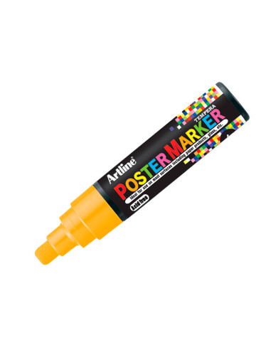 Rotulador artline poster marker epp-6-nar flu punta redonda 6 mm color naranja fluor