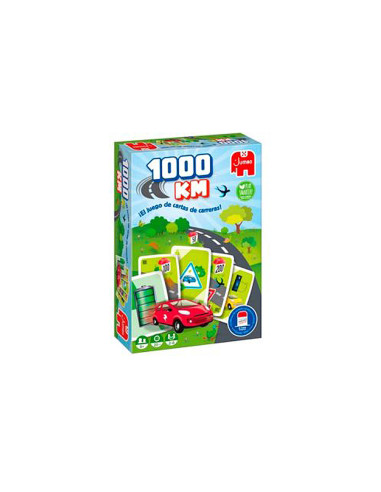 Juego jumbo de mesa cartas 1000 km